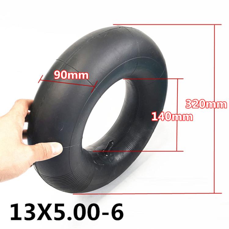 13 x 5.00-6 Beach Bike Thickened Anti-Skid Tire Accessories, Straight Nozzle Inner Tire, Curved Nozzle Inner Tire, Outer Tire, Straight Nozzle Inner And Outer Tire, Curved Nozzle Inner And Outer Tire