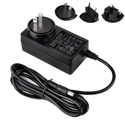 Waveshare 24V / 2A 1.2m Length Cable DC Jack Power Supply Adapter, EU Plug, UK Plug, US Plug