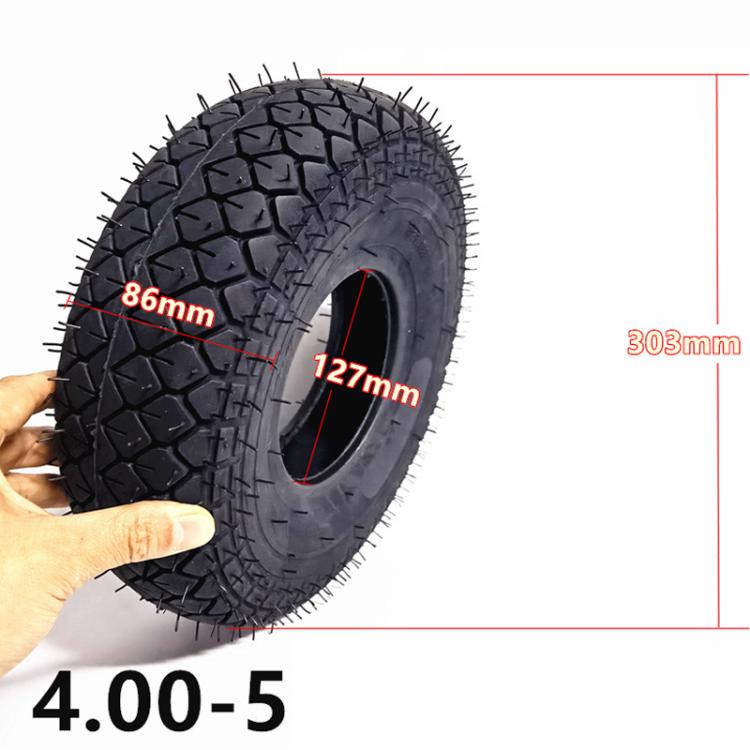 4.00-5 Electrical Bike 12inch Elderly Scooter Pneumatic Tire Accessories, Inner Tire, Outer Tire, Inner And Outer Tire