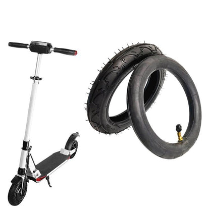 Pneus de trottinette électrique 200 x 45 8 pouces, accessoires de pneu de poussette 8 x 1 1/4, pneu intérieur, pneu extérieur, pneu intérieur et extérieur, pneu plein, roue pleine de pneu plein de 6 mm, roue pleine de pneu plein de 8 mm