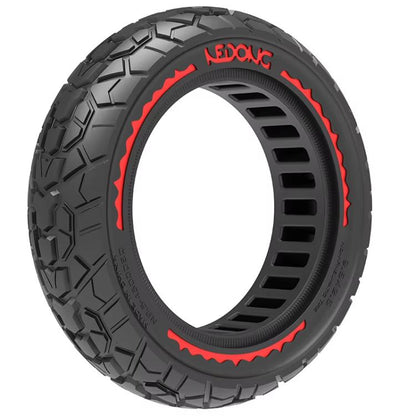 9.5 Inch Electrical Scooter Pneumatic Free Tires 9.5 x 2.50 Off-Road Skeleton Solid Tire, Black, Red, Blue, Yellow