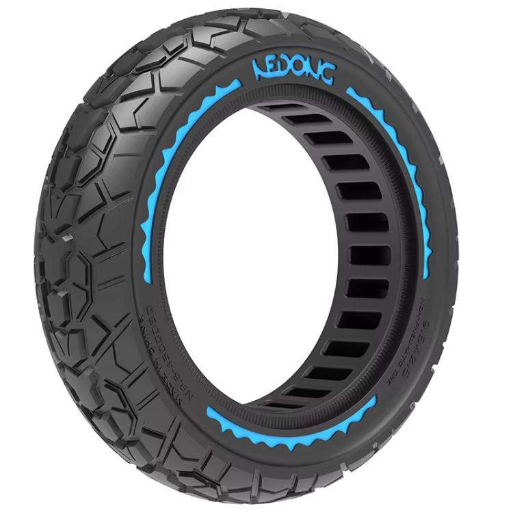 9.5 Inch Electrical Scooter Pneumatic Free Tires 9.5 x 2.50 Off-Road Skeleton Solid Tire, Black, Red, Blue, Yellow