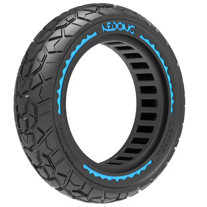 9.5 Inch Electrical Scooter Pneumatic Free Tires 9.5 x 2.50 Off-Road Skeleton Solid Tire, Black, Red, Blue, Yellow