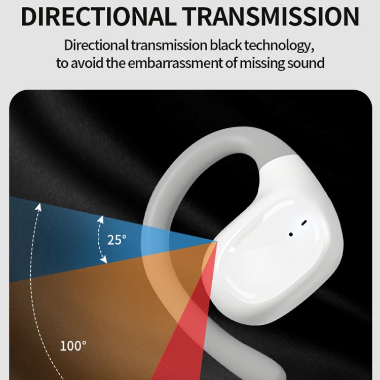M200 Open-Ear Wireless Bluetooth Headphones Ear-Hook Earphone Waterproof Earpieces