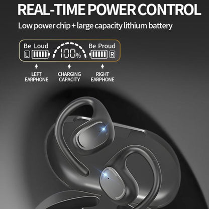 M200 Open-Ear Wireless Bluetooth Headphones Ear-Hook Earphone Waterproof Earpieces