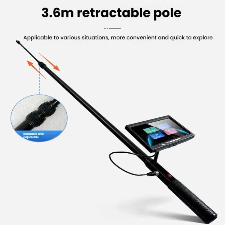 Détecteur de vie à caméra 360 degrés, miroir d'inspection vidéo intelligent HD infrarouge Snake Eyes pour sauvetage en cas de tremblement de terre et d'incendie dans les mines de charbon, prise US, KZX-V6D avec vidéo, KZX-V6S sans vidéo