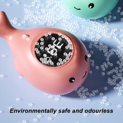 IPX7 Waterproof Cartoon Whale Color LED Screen Smart Water Thermometer Baby Bath Thermometer