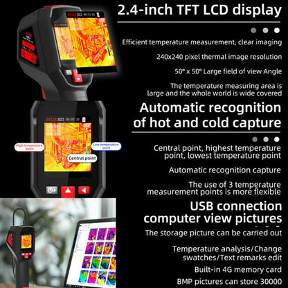 Handheld Infrared Thermal Imager Power Non-Contact Thermometer, HX3