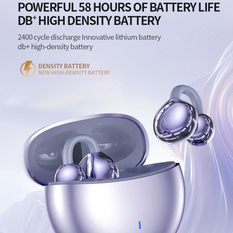 M300 Mini Invisible Clip-On Wireless Bluetooth Earbuds with Active Noise Reduction