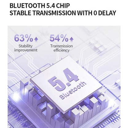 M300 Mini Invisible Clip-On Wireless Bluetooth Earbuds with Active Noise Reduction