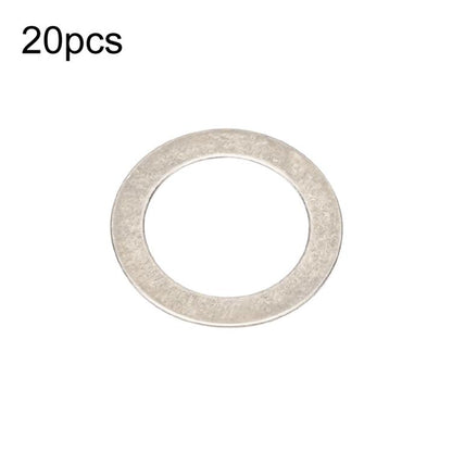 Rondelle en acier inoxydable ZTTO pour pédale de vélo, joint de protection de disque de VTT, 20 pièces