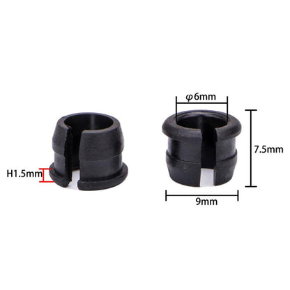 ZTTO Bicycle Schrader To Presta Rim Adapter Mountain Road Bike Valve Conversion Sleeve, 10pcs