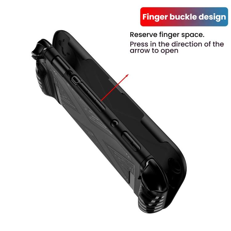 Pour Nintendo Switch 2, étui de protection divisé en PC + TPU avec panneau, panneau en PC + TPU noir, panneau en PC + TPU blanc