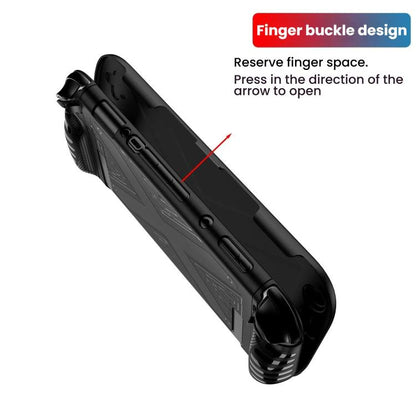 Pour Nintendo Switch 2, étui de protection divisé en PC + TPU avec panneau, panneau en PC + TPU noir, panneau en PC + TPU blanc