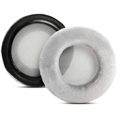 For Beyerdynamic DT990 / DT880 / DT770 Pro Headphone 1pair Ear Pads Sponge Cover, Flannel Black, Flannel Gray