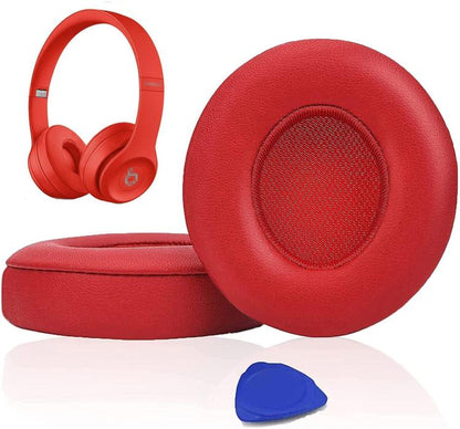 For Beats Solo3 / Solo2 Headphones Ear Pads Sponge Cover, Wireless Black, Wireless White, Wireless Red, Wired  Black, Wired White, Wired Gray, Bluetooth Gel Ice Cool