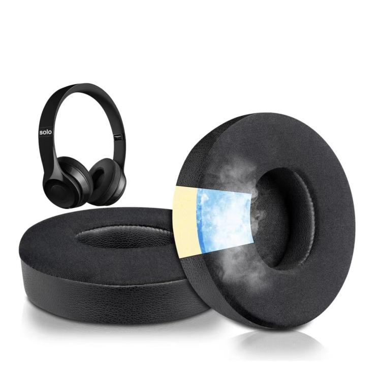 For Beats Solo3 / Solo2 Headphones Ear Pads Sponge Cover, Wireless Black, Wireless White, Wireless Red, Wired  Black, Wired White, Wired Gray, Bluetooth Gel Ice Cool