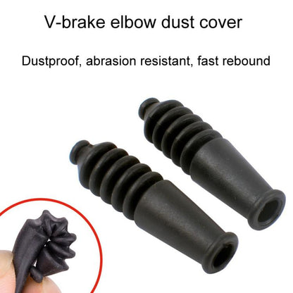 5 ensembles d'accessoires de coude de frein en V pour vélo ZTTO, cache anti-poussière de câble de frein, 4 pièces/ensemble