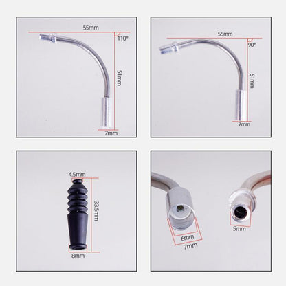 5 ensembles d'accessoires de coude de frein en V pour vélo ZTTO, cache anti-poussière de câble de frein, 4 pièces/ensemble