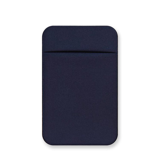 Elastic Lycra Phone Back Sticker Card Holder Secure Card Pocket with No Residue Removal