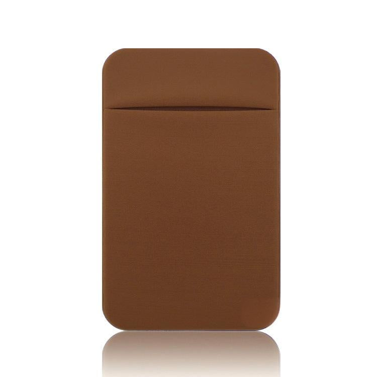 Elastic Lycra Phone Back Sticker Card Holder Secure Card Pocket with No Residue Removal