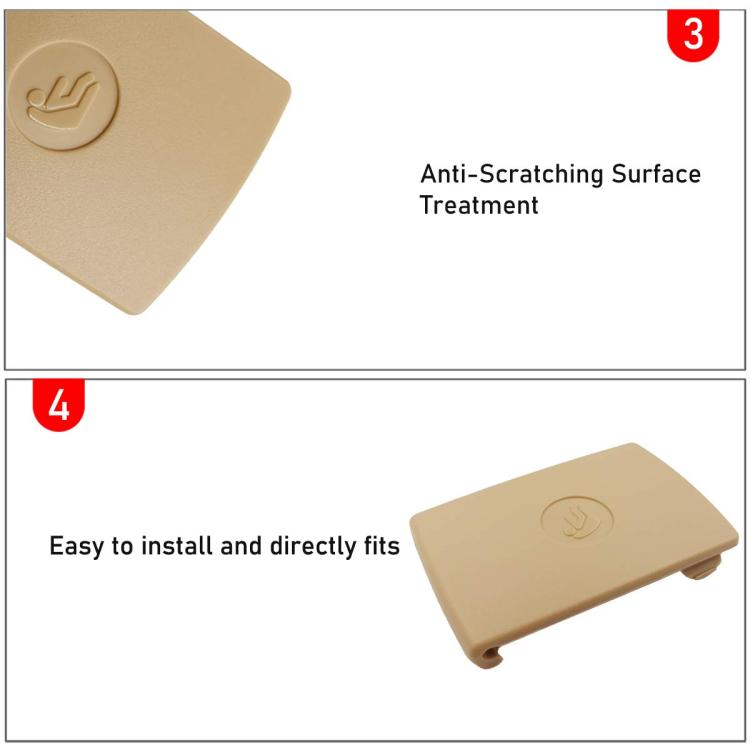 52207319686 For BMW F30 F31 3-Series Rear Child Seat Safety Anchor Cover