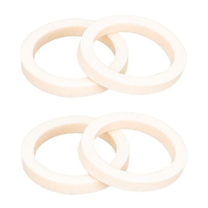 2 paires de bagues éponge anti-poussière ZTTO pour fourche VTT absorbant les chocs, 30mm, 32mm, 34mm, 35mm, 36mm, 38mm, 40mm