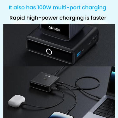 Prime Series Gallium Nitride Charge Magnetic Suction Base 100W USB Charger, US Plug