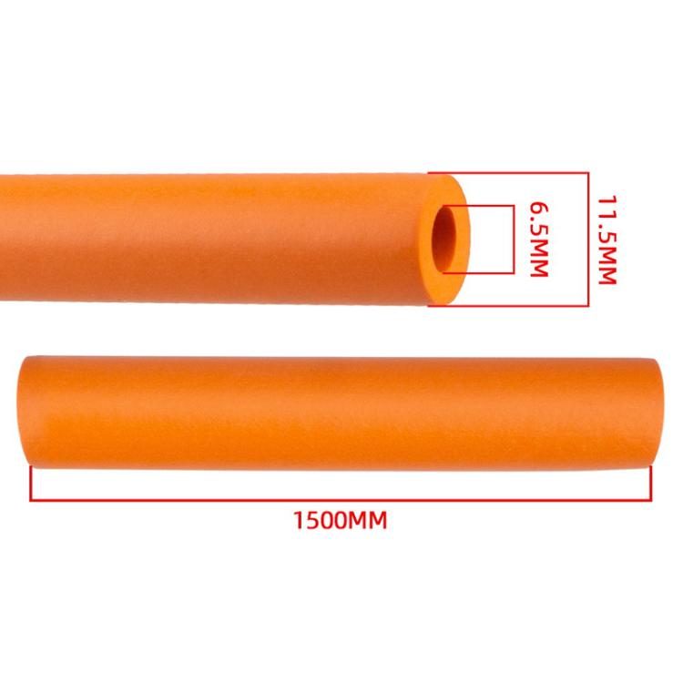 2pcs ZTTO 1.5m Bicycle Brake Shifter Cable Anti-Rattle Soundproof Foam Tube