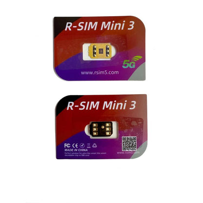 R-SIM Mini 3 SIM Unlock Chip For iPhone 13-16 Dual SIM Models