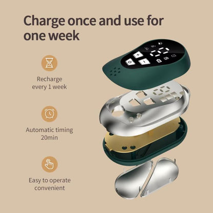 SM-1028 LCD Display CES Low-frequency Pulse Smart Handheld Music Sleep Instrument