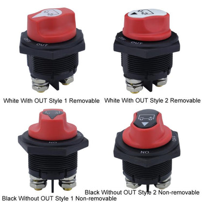 200A DC Brass Conductive RV Yacht Leak-proof Battery Switch