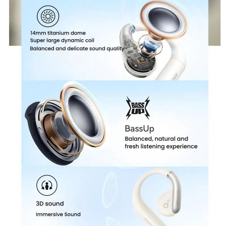 ANKER A3872 Soundcore AeroFit Open Comfort Wear Wireless Bluetooth Earphones