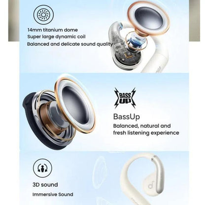 ANKER A3872 Soundcore AeroFit Open Comfort Wear Wireless Bluetooth Earphones