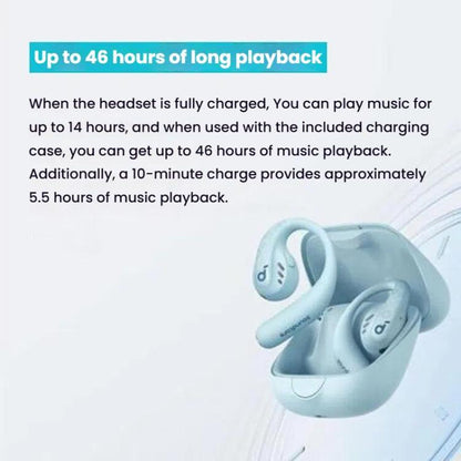 ANKER A3871 Soundcore AeroFit Pro Noise Reduction HD Sound Quality Bone Conduction Wireless Bluetooth Earphones