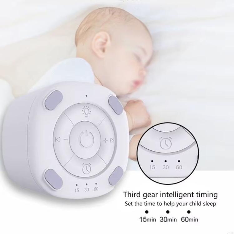 LT010 7-color Breathing Light Baby White Noise Sleep Device Portable Sleep Aid