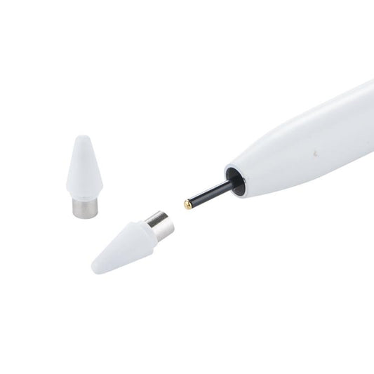 For Xiaomi Redmi Pad SE Tablet Stylus Pen, Capacitive POM Tip, Type-C Rechargeable for Precise Writing & Drawing, With 2 Spare Tips, With 2 Replacement Heads