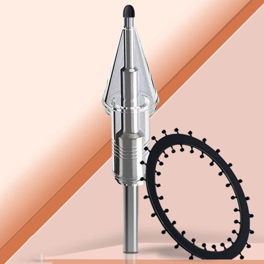 Pointe de rechange pour stylo intelligent Xiaomi Smart Pen 2e génération&nbsp;: pointe fine amortie, avec 1 capuchon rond blanc, 1 capuchon rond transparent, 2 capuchons ronds blancs, 2 capuchons ronds transparents