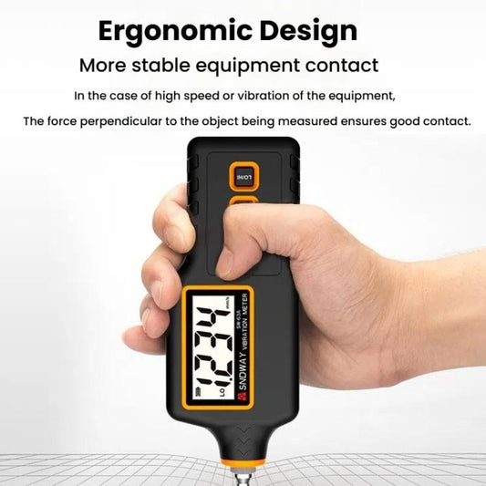 Digital Vibrometer Motor Fault Detector Mechanical Vibration Measurement, SW-63A