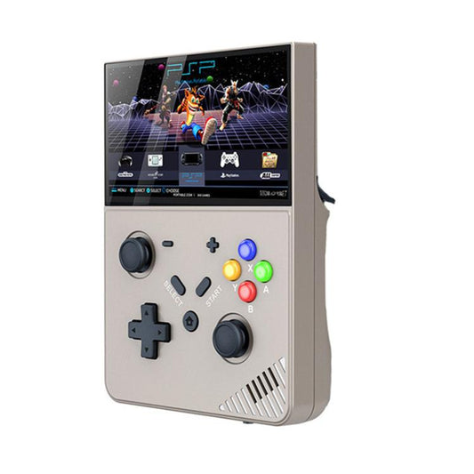 Console de jeu portable R43 Pro 4K HD avec écran 4,3 pouces, lecteur de jeux vidéo portable pour la maison, Noir translucide 64 Go, Gris 64 Go, Noir translucide 128 Go, Gris 128 Go