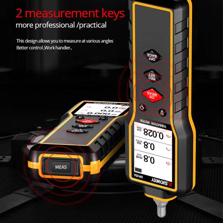 Digital Vibrometer Motor Fault Vibration Detector Vibration Pen, SW-65A
