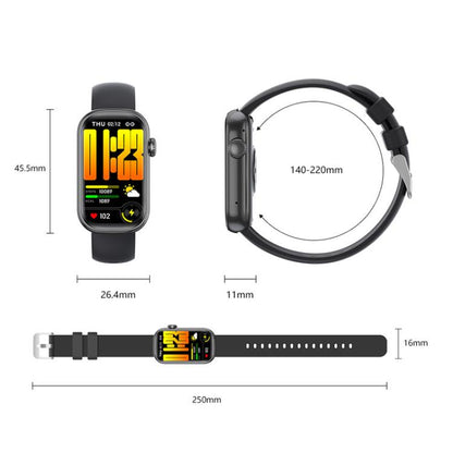 QS50 1.47inch TFT Screen Smart Wristband Support Bluetooth Calling / Oxygen Detection / Sleep Detection / Heart Rate Detection