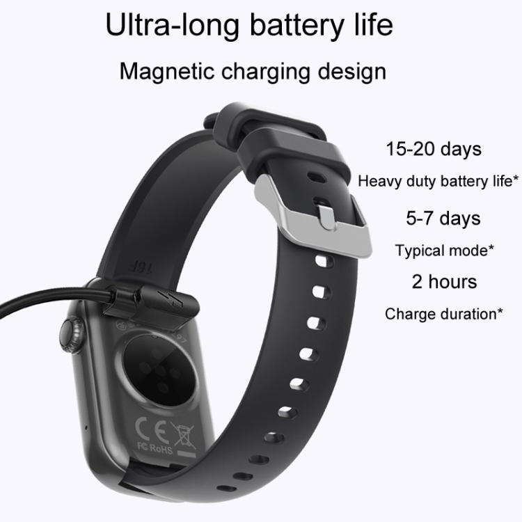 QS50 1.47inch TFT Screen Smart Wristband Support Bluetooth Calling / Oxygen Detection / Sleep Detection / Heart Rate Detection
