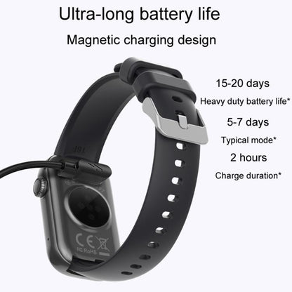 QS50 1.47inch TFT Screen Smart Wristband Support Bluetooth Calling / Oxygen Detection / Sleep Detection / Heart Rate Detection