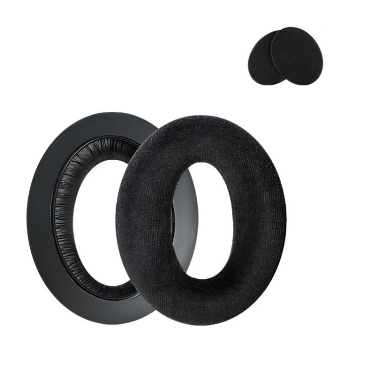 2pcs For Sennheiser HD545 / HD565 / HD580 / HD600 / HD650 Earphone Cover Sponge Earmuffs With Tuning Foam, Flannel, Protein Leather, Protein Leather-Patchwork, Gold Velvet-Patchwork, Lambskin-Patchwork, Lambskin Perforated-Patchwork��������������������...