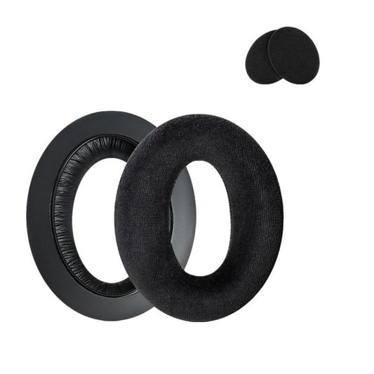 2pcs For Sennheiser HD545 / HD565 / HD580 / HD600 / HD650 Earphone Cover Sponge Earmuffs With Tuning Foam, Flannel, Protein Leather, Protein Leather-Patchwork, Gold Velvet-Patchwork, Lambskin-Patchwork, Lambskin Perforated-Patchwork