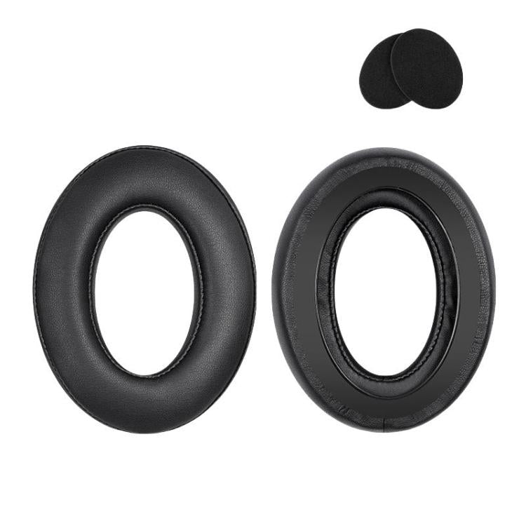 2pcs For Sennheiser HD545 / HD565 / HD580 / HD600 / HD650 Earphone Cover Sponge Earmuffs With Tuning Foam, Flannel, Protein Leather, Protein Leather-Patchwork, Gold Velvet-Patchwork, Lambskin-Patchwork, Lambskin Perforated-Patchwork��������������������...