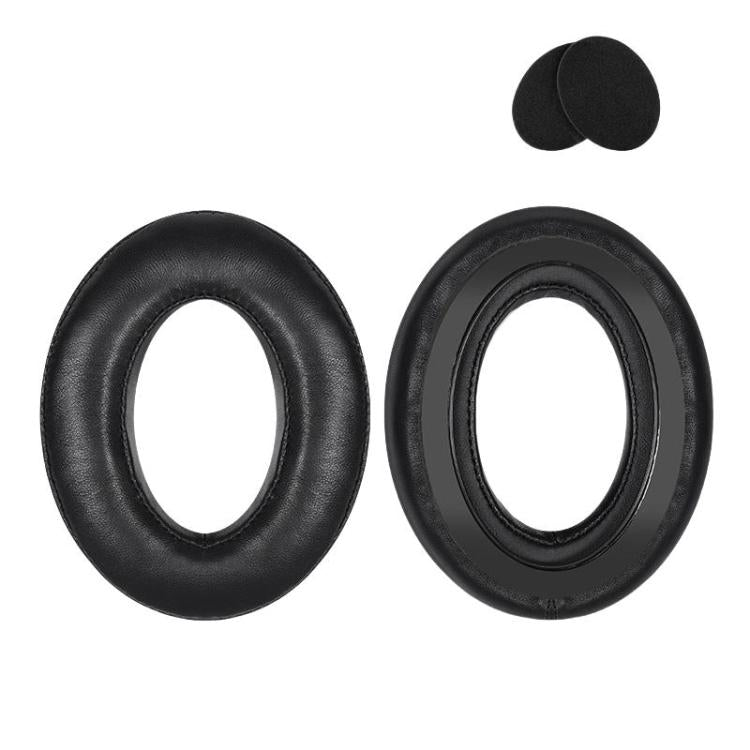 2pcs For Sennheiser HD545 / HD565 / HD580 / HD600 / HD650 Earphone Cover Sponge Earmuffs With Tuning Foam, Flannel, Protein Leather, Protein Leather-Patchwork, Gold Velvet-Patchwork, Lambskin-Patchwork, Lambskin Perforated-Patchwork��������������������...