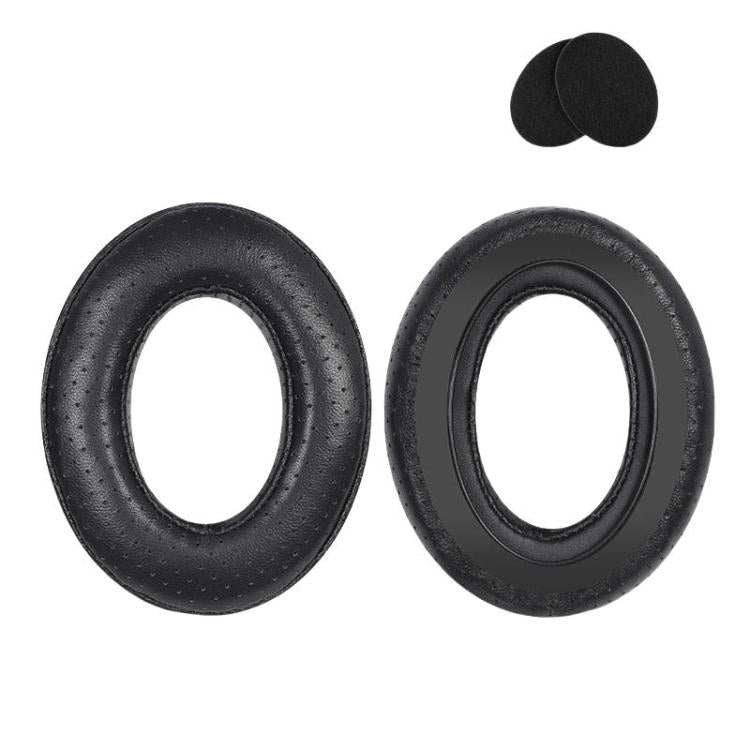 2pcs For Sennheiser HD545 / HD565 / HD580 / HD600 / HD650 Earphone Cover Sponge Earmuffs With Tuning Foam, Flannel, Protein Leather, Protein Leather-Patchwork, Gold Velvet-Patchwork, Lambskin-Patchwork, Lambskin Perforated-Patchwork��������������������...