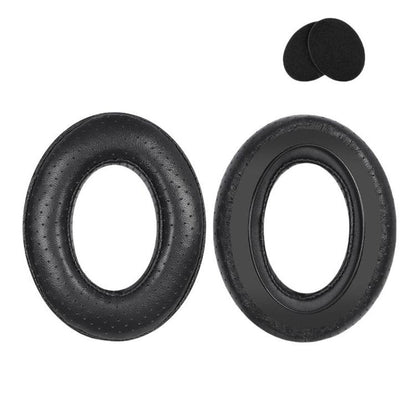 2pcs For Sennheiser HD545 / HD565 / HD580 / HD600 / HD650 Earphone Cover Sponge Earmuffs With Tuning Foam, Flannel, Protein Leather, Protein Leather-Patchwork, Gold Velvet-Patchwork, Lambskin-Patchwork, Lambskin Perforated-Patchwork��������������������...